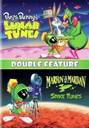 (2020) DVD Bugs Bunny's Lunar Tunes Marvin the Martian Space Tunes Double Feature (unrestored, same as the 1998 VHS and 1994 laserdisc for the first time in full screen, in 2D)