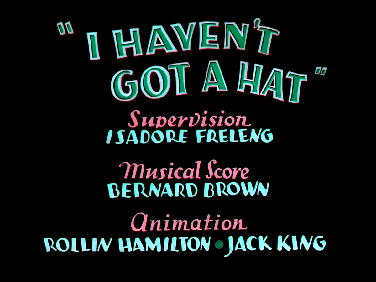 I Haven t Got a Hat Looney Tunes Wiki Fandom
