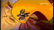 Wile E. Coyote falls (War and Pieces)