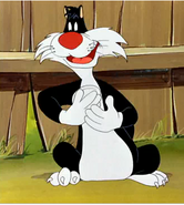 Crowing pains-PD Looney Tunes- Sylvester the Cat