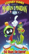 (1996) VHS Looney Tunes Presents: Marvin the Martian & K-9: 50 Years on Earth! (1995 dubbed version)