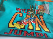 White Men Can't Jump Parody Warner Bros. Wile E. Coyote Space Jam Rare Vintage Gym Duffle Bag