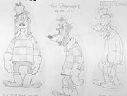 The Stranger's model sheet