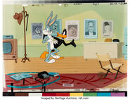 Production background and cel