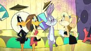 Bugs, Daffy, Lola, and Tina