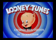1946-1947 Looney Tunes title with Porky Pig