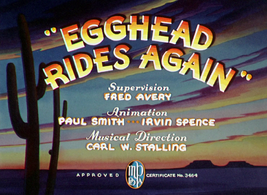 Egghead Rides Again