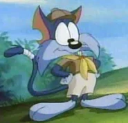 Furrball as a camper