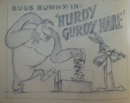 Preliminary sketch lobby card