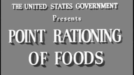Point Rationing Of Foods - Directed by Chuck Jones (1943)