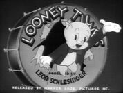 Porky Pig in the 1940s (Black & White)