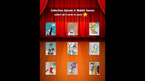 Looney Tunes Dash Card Collection Episode 1 Wabbit Season Complete