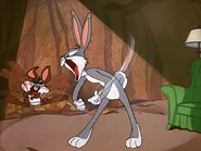 With their reactions, Cohen's characters often make "pentagonal" shapes (e.g. in Bugs' arms).