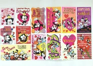 Animaniacs valentines cards from 1994