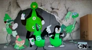 Road Runner as a Green Lantern
