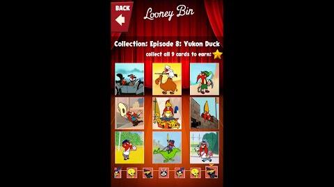 Looney Tunes Dash Card Collection Episode 8 Yukon Duck Complete-0