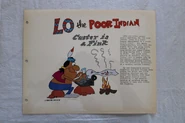 Pitch for a Lo, the Poor Indian (from "Hocus Pocus Powwow") cartoon series