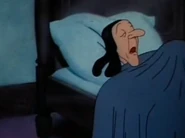 Proto-Granny in bed