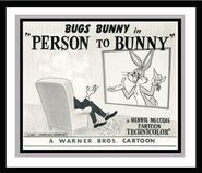 "Person to Bunny"