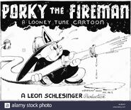 "Porky The Fireman"