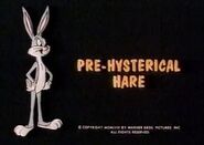 Pre-Hysterical Hare