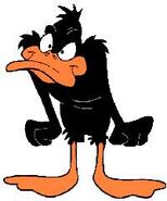 Angry daffy duck