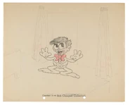 Storyboard drawing (Eddie Cantor)