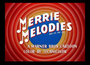 1953-1954 Merrie Melodies title Ver 1