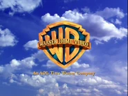 Warner Home Video logo (with AOL Time Warner byline and extra FOV used).