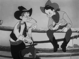 Looney Tunes - Saps in Chaps - Friz Freleng - 1942x362 - HD (upscaled)