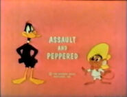 Lt assault and peppered the bugs bunny show