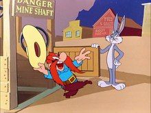 Bugs bunny rides again