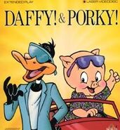 (1988) LaserDisc Cartoon Moviestars: Daffy! and Porky! (aap print with correct ending card and ending soundtrack)