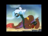 Sloppy Moe proceeds to tickle Joe.