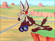 Wile E Coyote in Fast and Furry-ous