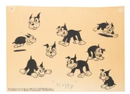 Happy model sheet