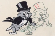 Chuck Jones' design of the Gillette parrot mascot