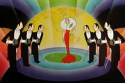 "" experimented animation and Art Deco.