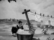 "This is the way I wash my clothes, wash my clothes, wash my clothes"