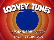 1948-1949, 1953-1954 Looney Tunes title Ver 2