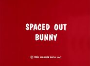 "Spaced Out Bunny"