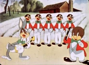 The minstrel show ending that is often edited on TV and some public domain videos