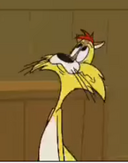 Claude Cat in New Looney Tunes