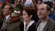 Dan with Patricia Heaton in Space Jam