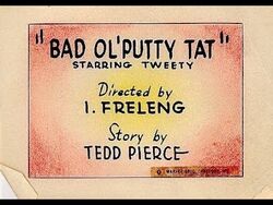 Bad Ol' Putty Tat | Looney Tunes Wiki | Fandom