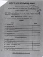 Oscar-nom-1951.jpg (127 KB) Oscar nomination sheet from 1952, showing that this short (along with the Sylvester and Tweety cartoon "Gift Wrapped" and the Bugs Bunny/Yosemite Sam cartoon "Ballot Box Bunny") was in the running to be nominated