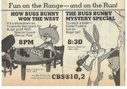 TV Guide ad (also promoting How Bugs Bunny Won the West, 1983)