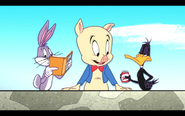 Bugs with Porky Pig and Daffy Duck