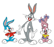 Bugs, Buster and Babs Bunny