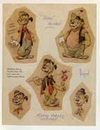Model sheet by Charles Thorson